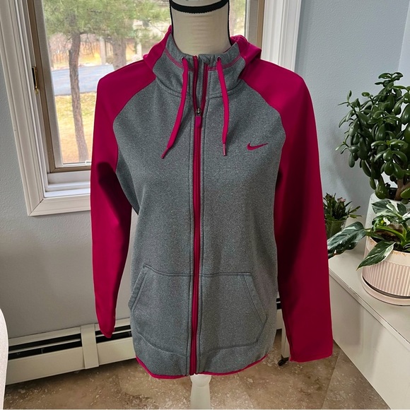 Women’s Nike Therma Fit fleece jacket Medium - Picture 6 of 7